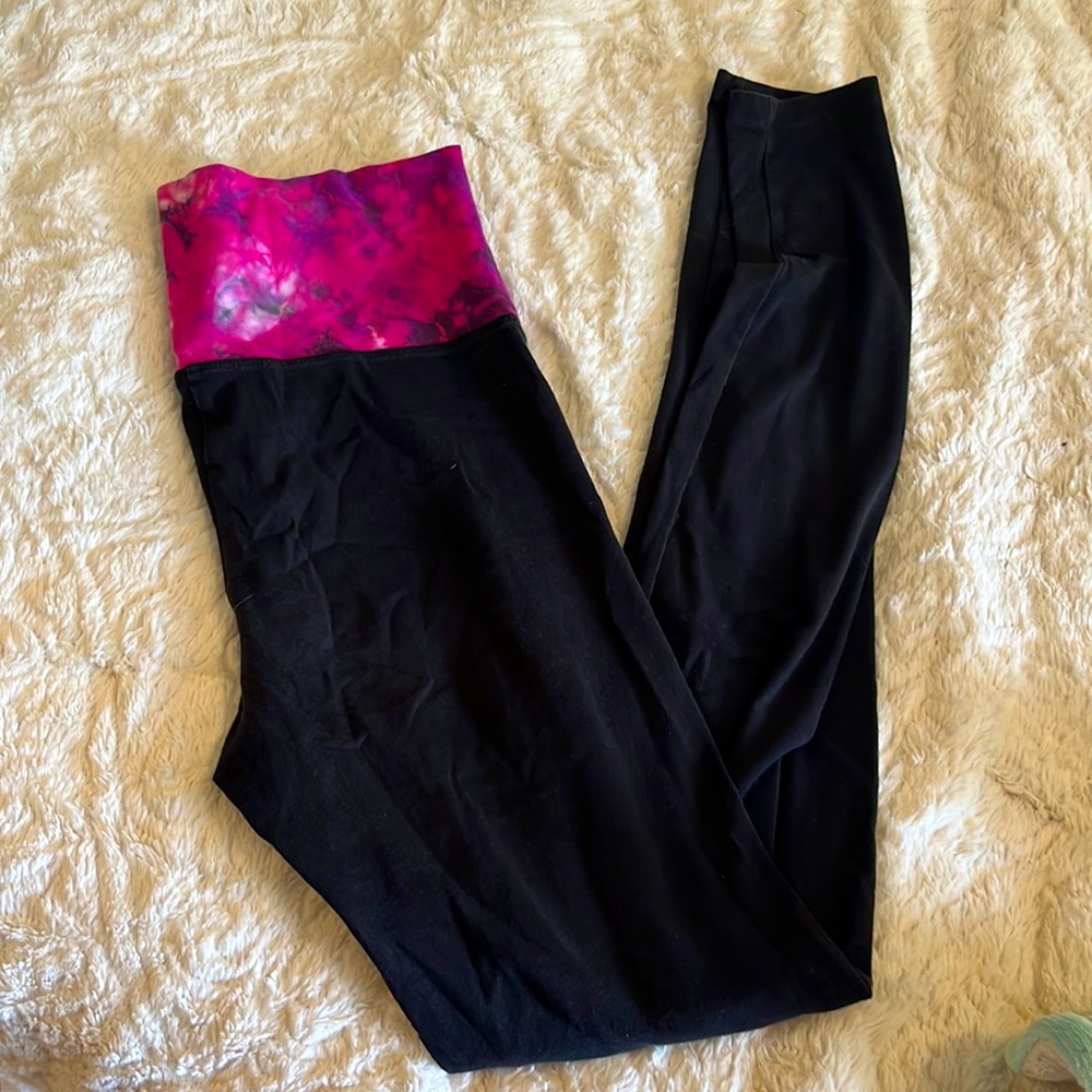 Victoria secret tie dye stretch leggings